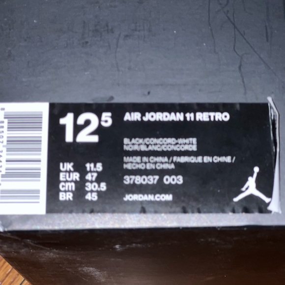 Air Jordan 11 Retro Space Jams Sz 12.5 (2016) - Picture 3 of 4